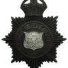 Norwich City Police Night Helmet Plate - King's Crown (Replacement Lugs)