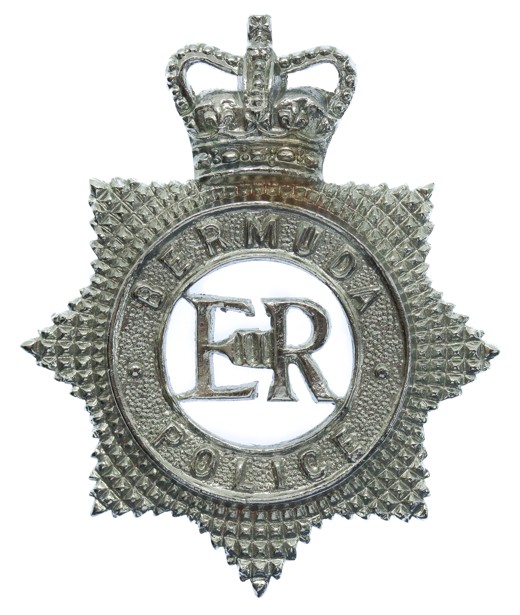 Bermuda Police Cap Badge - Queen's Crown