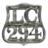 Lanarkshire Constabulary Epaulette/Collar Badge