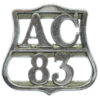 Ayrshire Constabulary Epaulette/Collar Badge