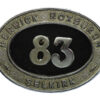 Berwick, Roxburgh and Selkirk Police Epaulette Badge