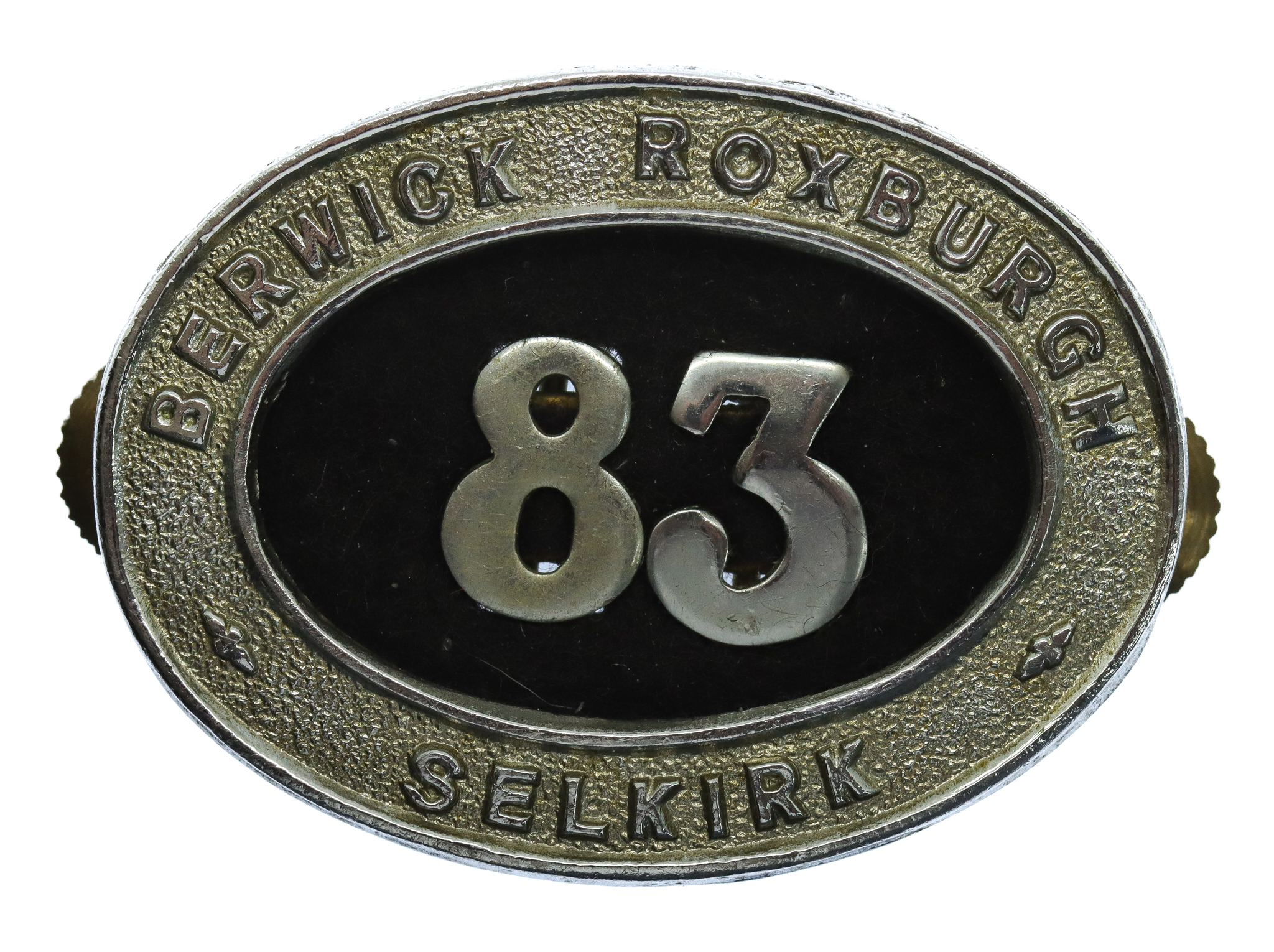Berwick, Roxburgh and Selkirk Police Epaulette Badge