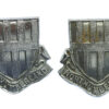 Pair of Northumberland Constabulary Collar Badges