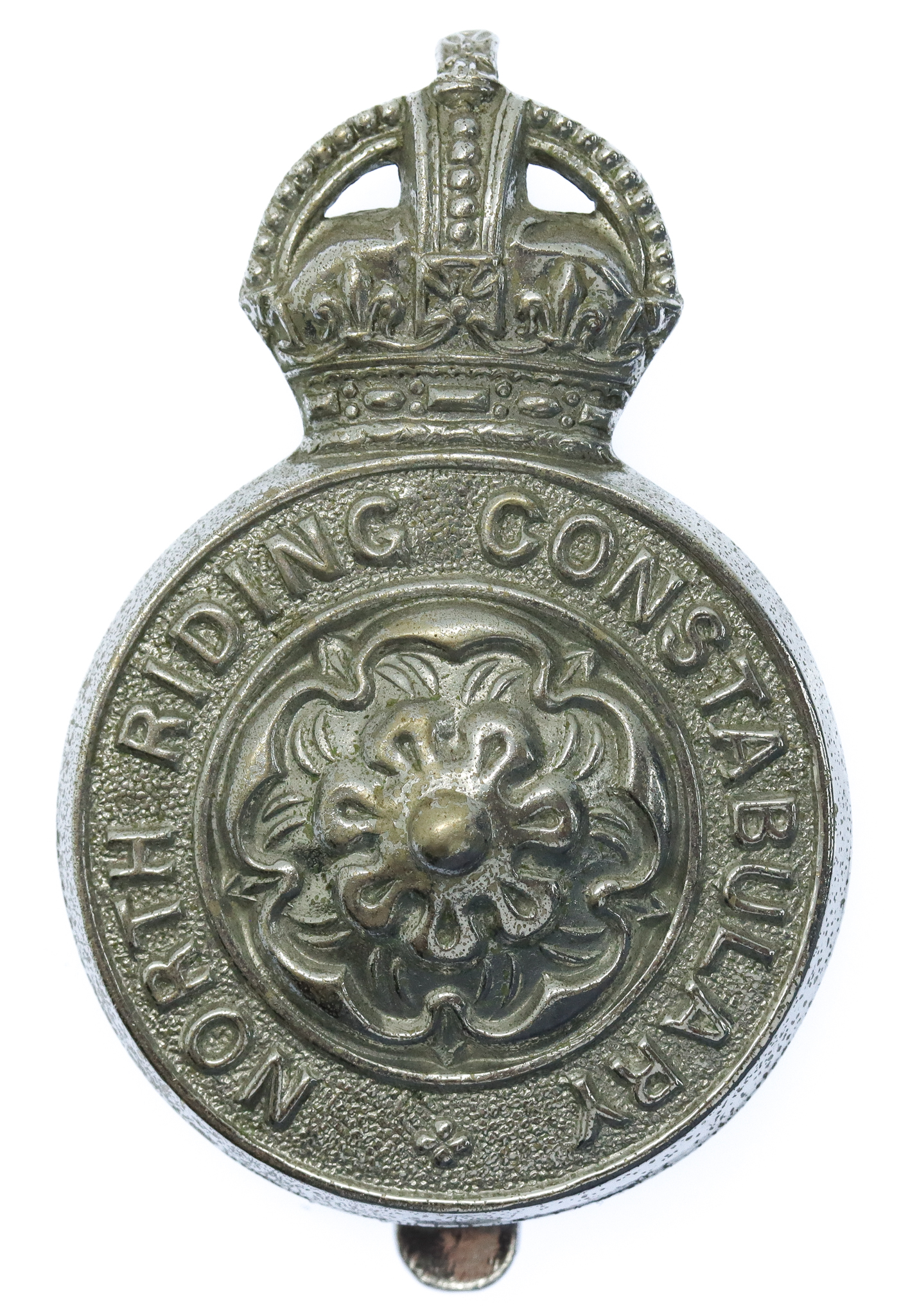 North Riding Constabulary Cap Badge - King's Crown
