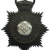West Riding Constabulary Night Helmet Plate - Queen's Crown