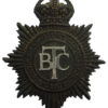 British Transport Commission (B.T.C.) Police Helmet Plate - King's Crown