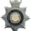 South Yorkshire Police Enamelled Helmet Plate - Queen's Crown