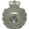 Devon Constabulary Wreath Helmet Plate - Queen's Crown
