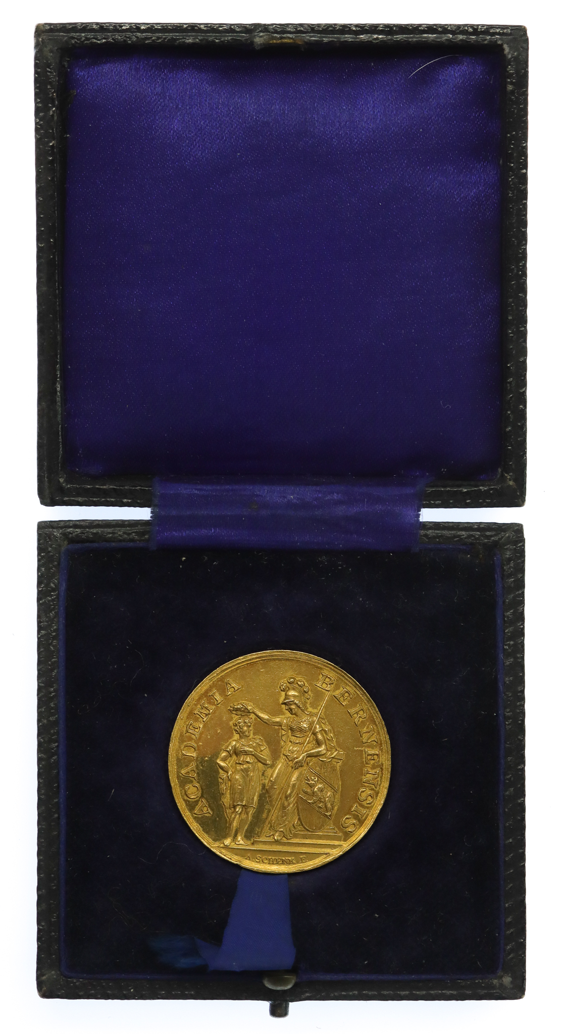 Switzerland, Rare Canton of Bern Medal of Merit (4 Ducats) in Gold - P. Mosimann, Veterinary Medicine