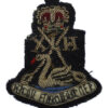 Australian 10th Light Horse Regiment Officer's Bullion Beret Badge