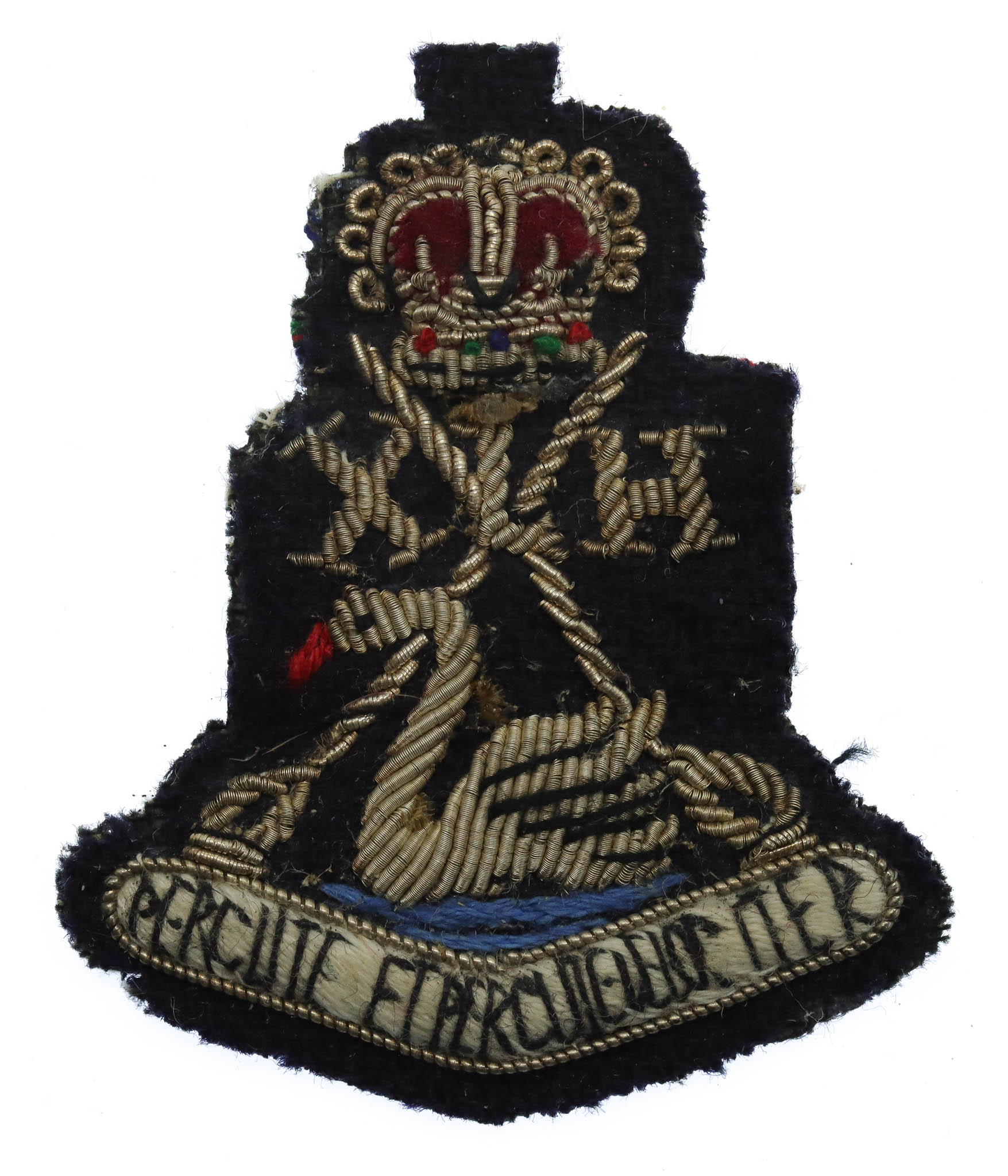 Australian 10th Light Horse Regiment Officer's Bullion Beret Badge