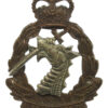 Royal Australian Army Dental Corps Bi-Metal Cap Badge - Queen's Crown