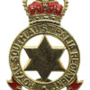 Royal South Australian Regiment Anodised (Staybrite) Hat Badge 