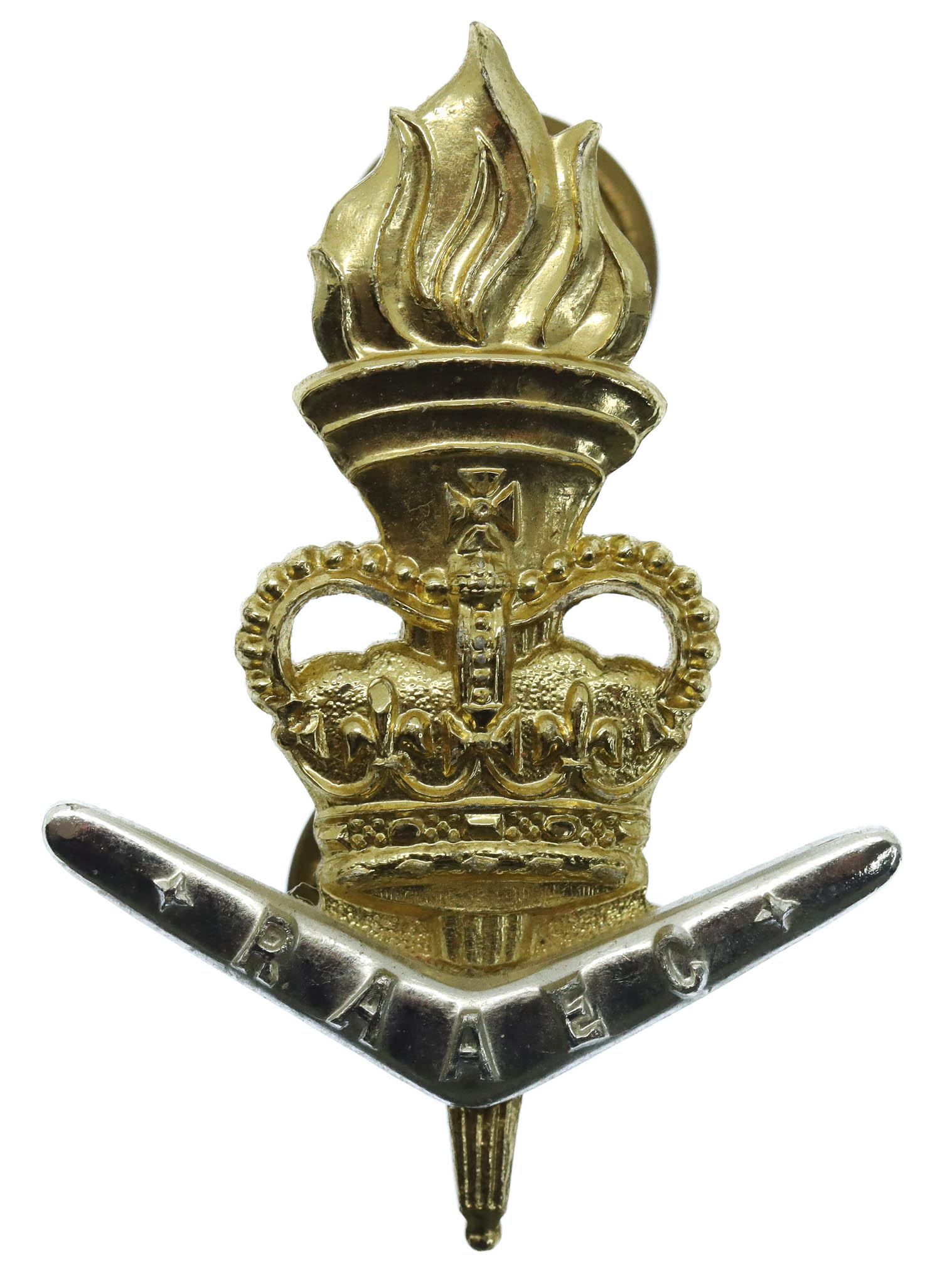 Royal Australian Army Educational Corps Anodised (Staybrite) Hat Badge 