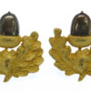 Pair of Cheshire Regiment Officer's Collar Badges