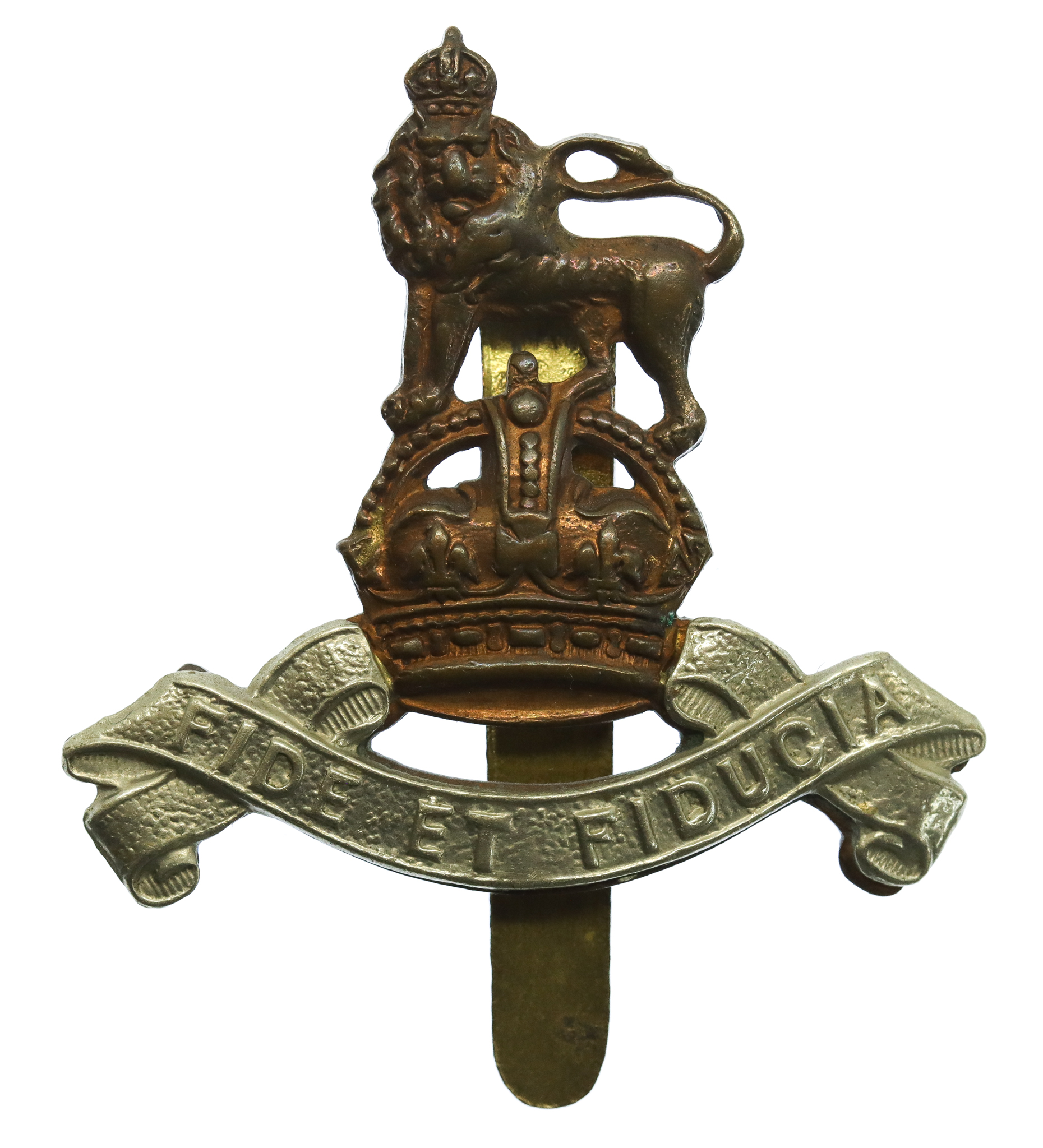 Royal Army Pay Corps (R.A.P.C.) Cap Badge - King's Crown