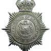 County Borough of Bolton Police Helmet Plate - King's Crown