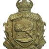Macclesfield Borough Police Helmet Plate - King's Crown