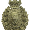 Carlisle City Police Wreath Helmet Plate - King's Crown