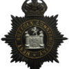 West Suffolk Constabulary Night Helmet Plate - King's Crown
