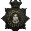 Middlesbrough Borough Police Night Helmet Plate - King's Crown