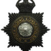 North Riding Constabulary Night Helmet Plate - King's Crown
