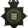 Hastings Borough Police Night Helmet Plate - King's Crown