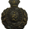 Victorian Brighton Borough Police Blackened Brass Helmet Plate