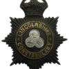 Lincolnshire Constabulary Night Helmet Plate - King's Crown
