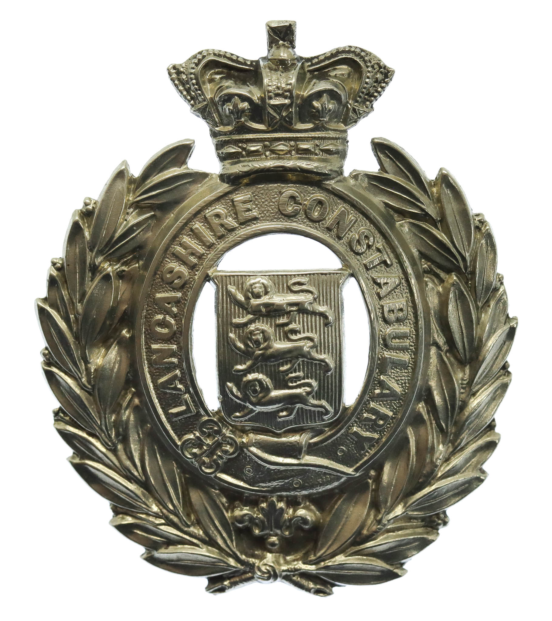 Victorian Lancashire Constabulary Helmet Plate