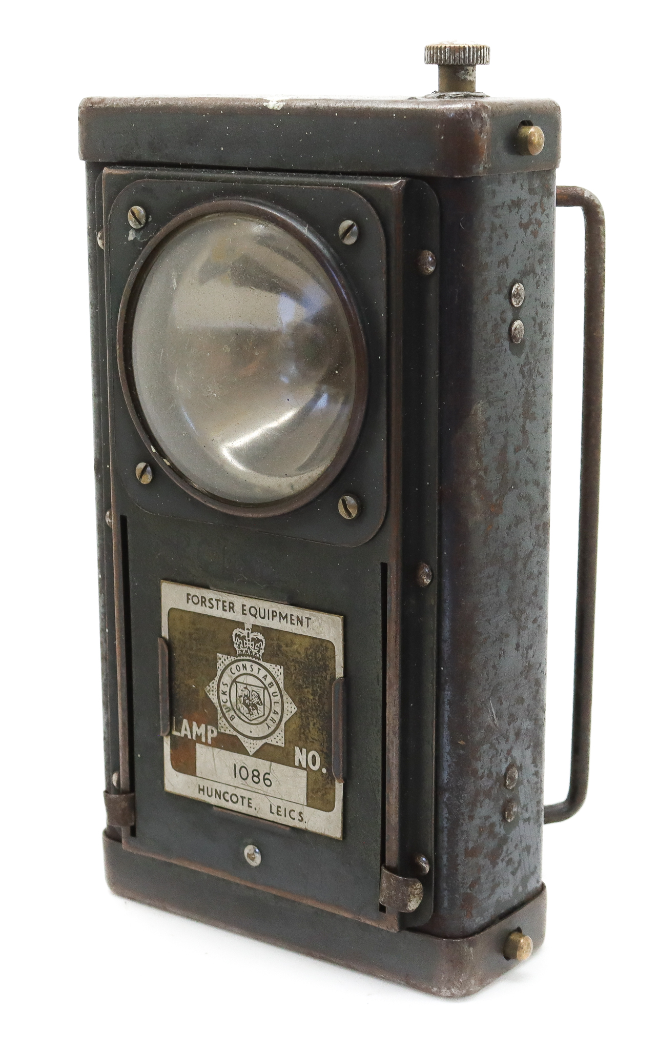 Bucks Constabulary 1950's Police Guardian Lamp - Forster Equipment Co. Ltd. 