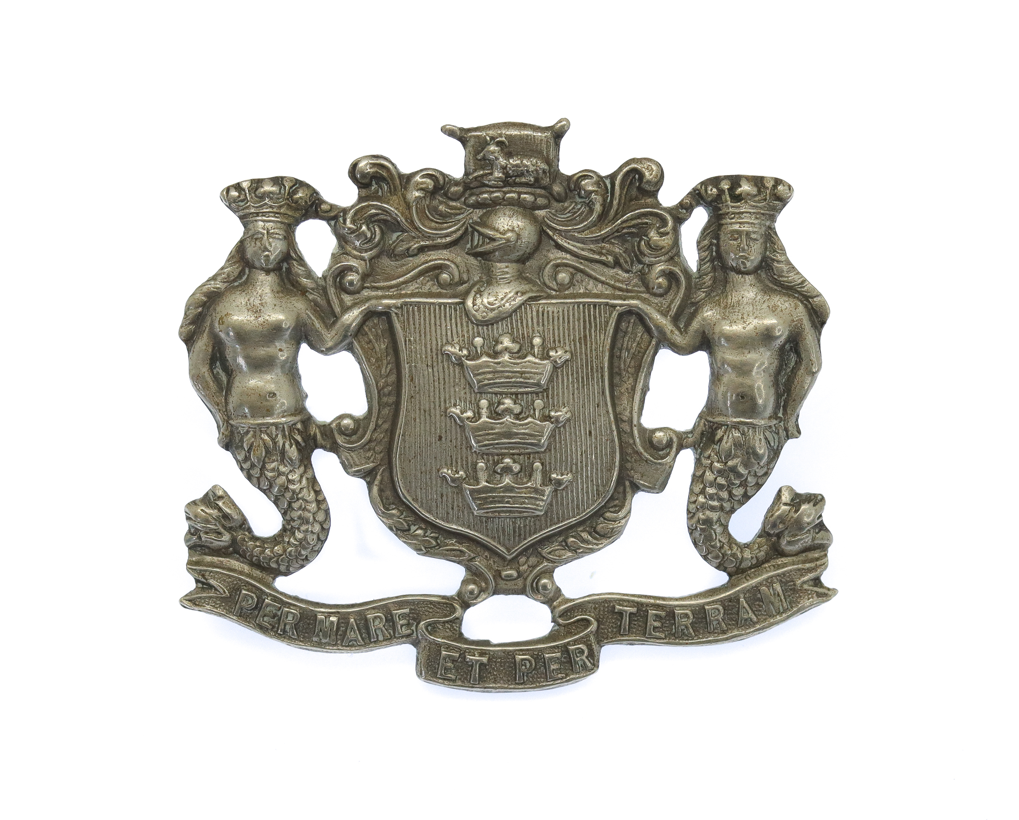 Boston Borough Police Coat of Arms Cap Badge