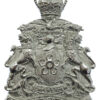 Leicester City Police Helmet Plate - Queen's Crown