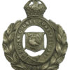 Buckinghamshire Constabulary Wreath Helmet Plate - King's Crown
