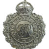 George VI Devon Constabulary Wreath Helmet Plate