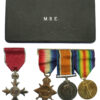 M.B.E. (Civil Division) and WW1 1914-15 Star Medal Trio - Pte. E.M. Rogers, Royal Army Medical Corps