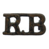 Rifle Brigade (RB) Shoulder Title