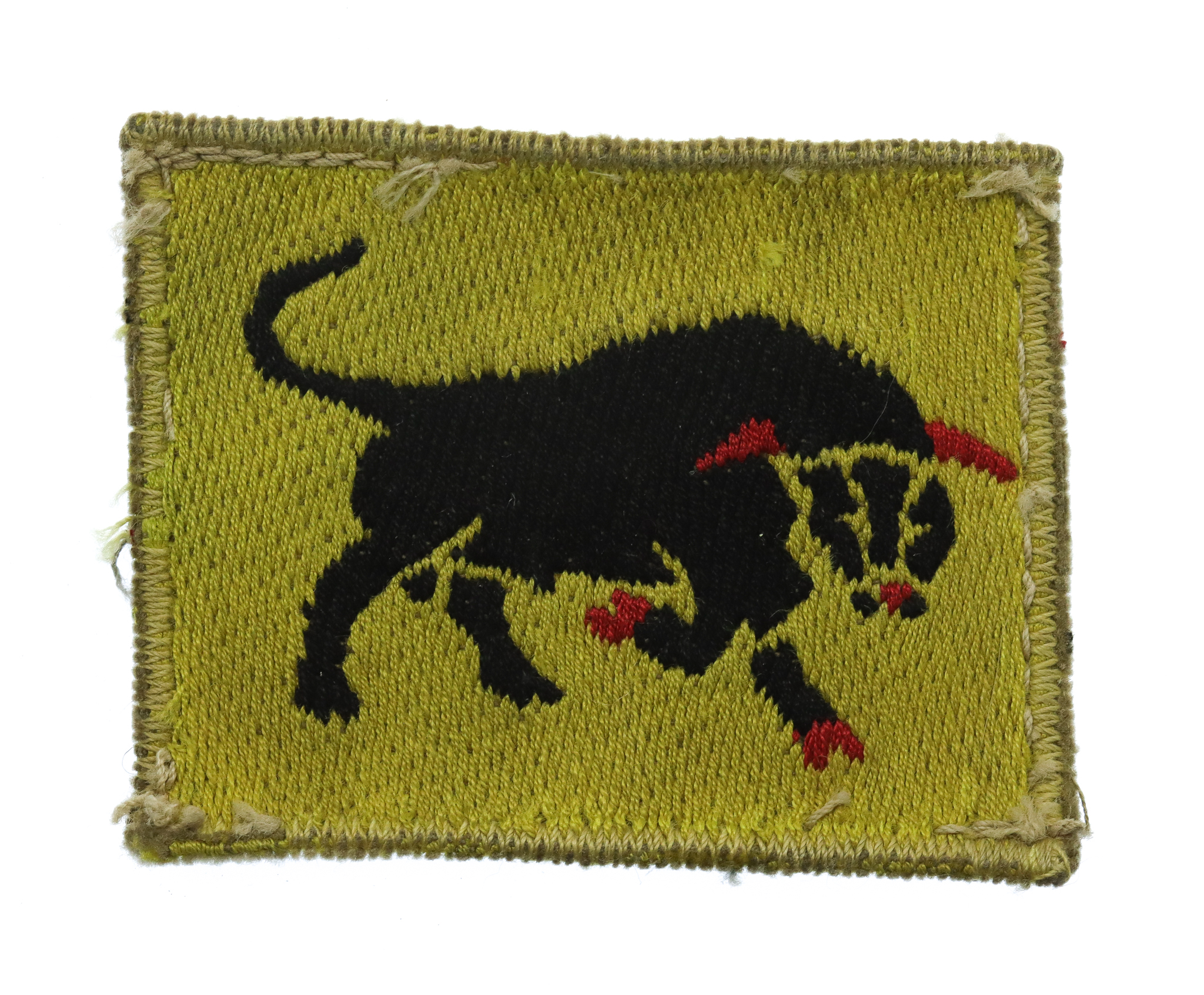 11th Armoured Division Cloth Formation Sign