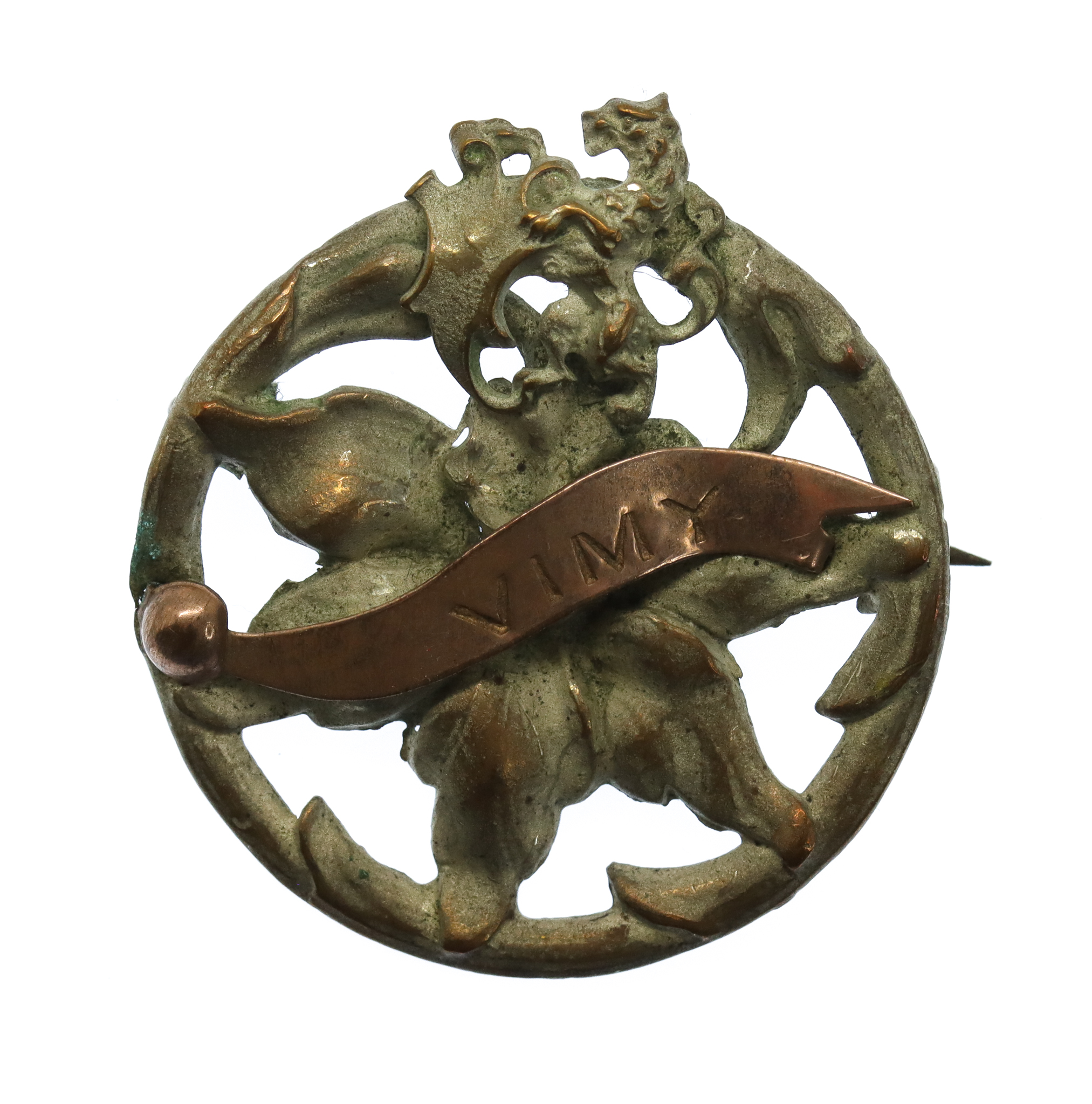 WW1 Battle of Vimy Ridge Sweetheart Brooch