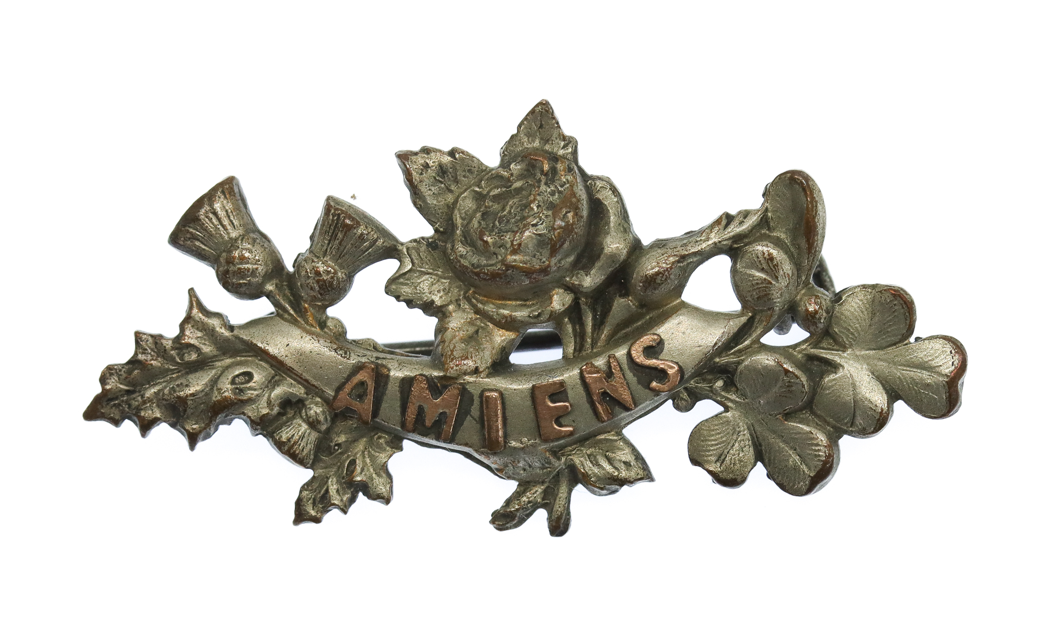 WW1 Battle of Amiens Sweetheart Brooch
