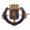 WW1 Battle of Cambrai Enamelled Sweetheart Brooch