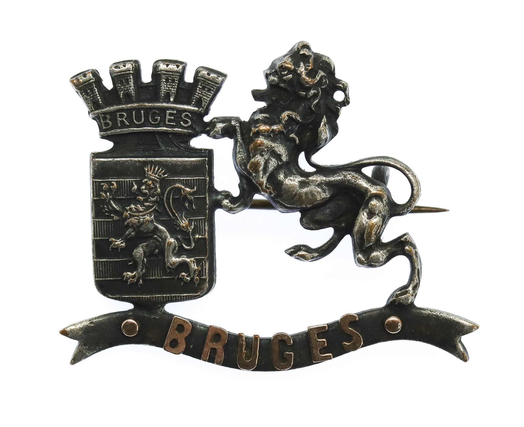 WW1 Bruges Sweetheart Brooch