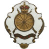 WW1 Army Cyclist Corps Enamelled Sweetheart Brooch