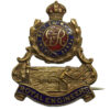 George V Royal Engineers Enamelled Sweetheart Brooch