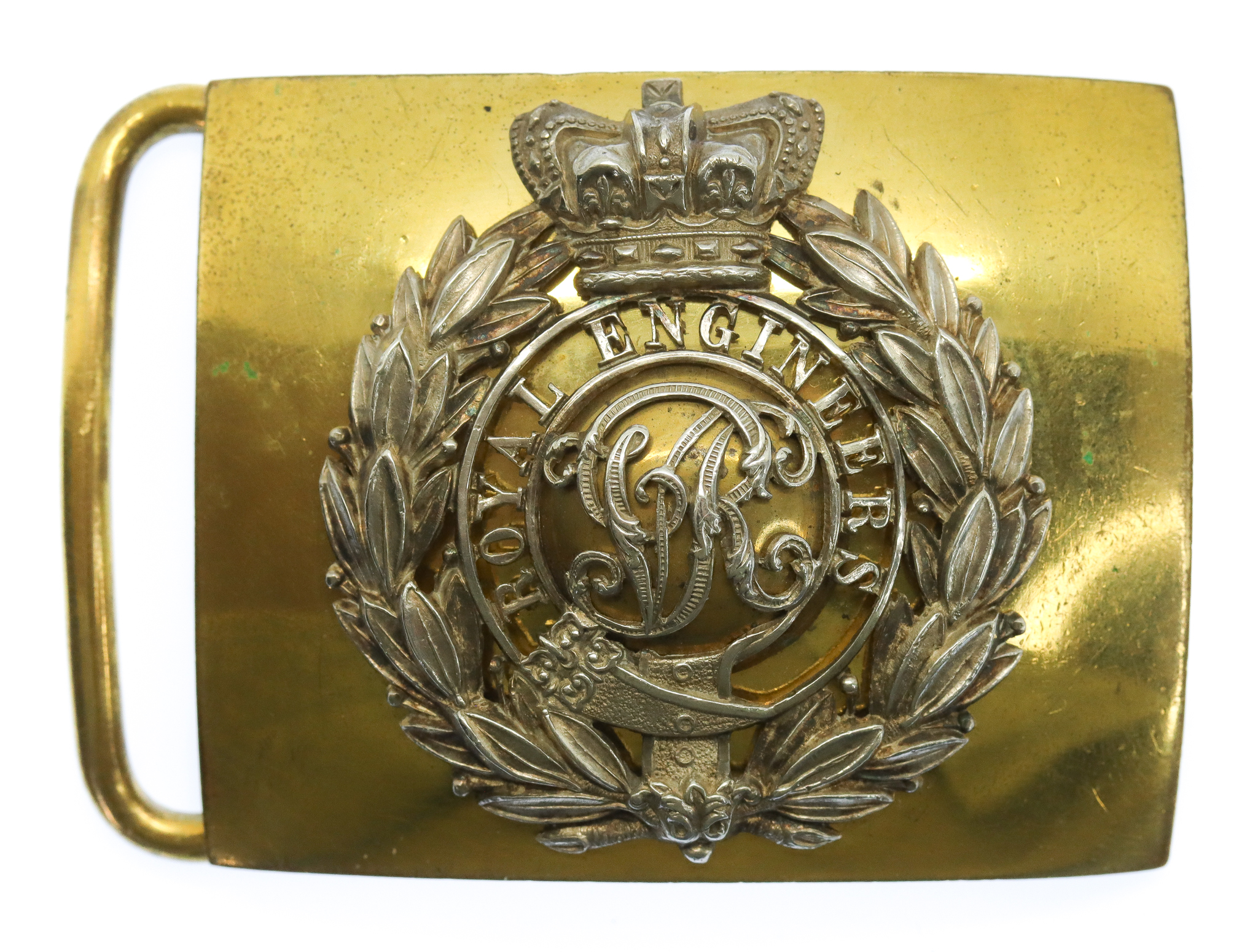 Victorian Royal Engineers Officer's Waist Belt Plate