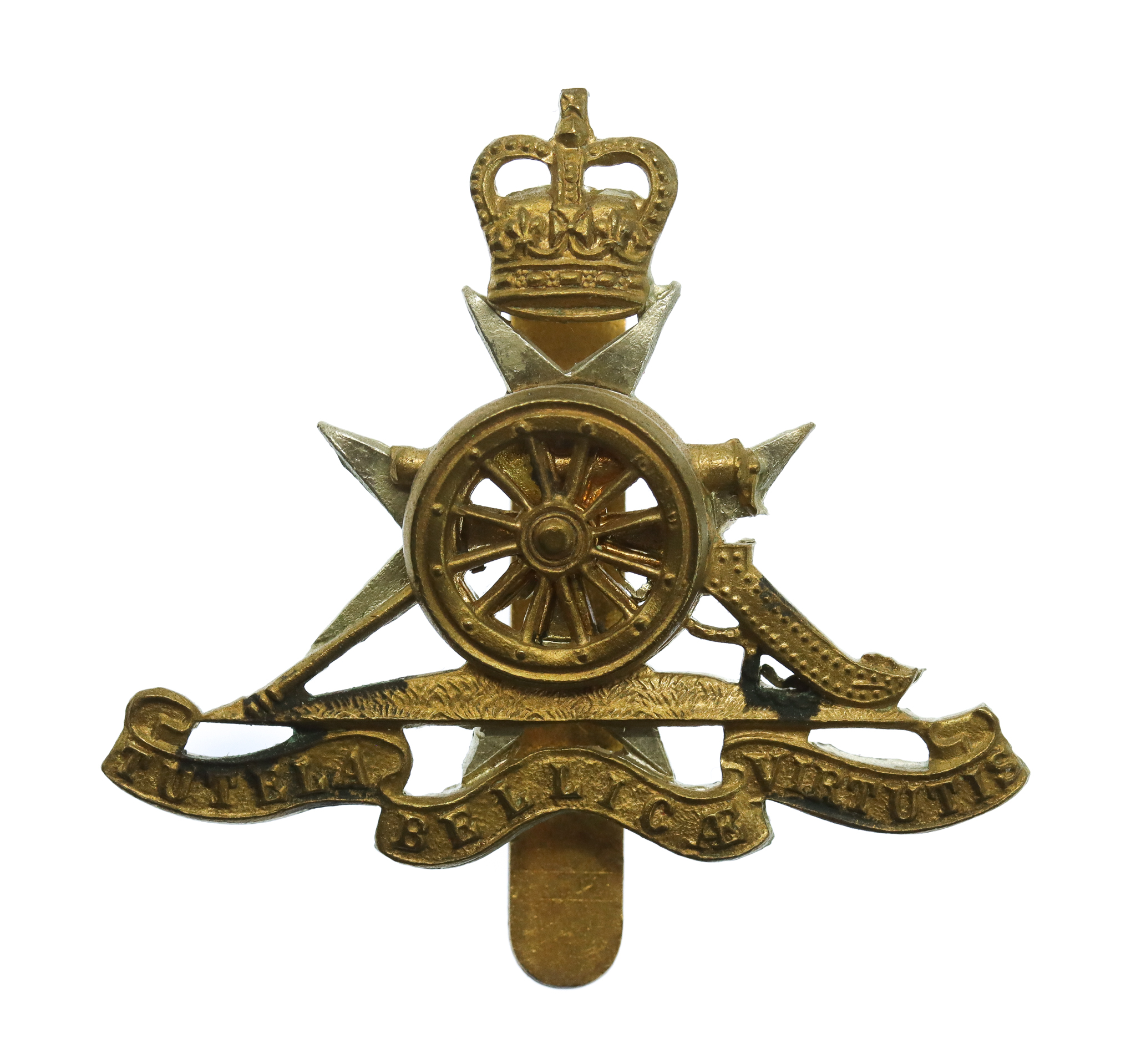 Royal Malta Artillery Beret Badge - Queen's Crown