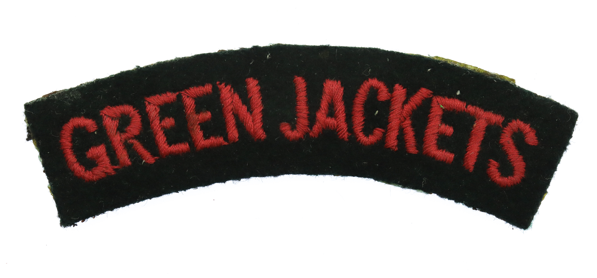 Royal Green Jackets (GREEN JACKETS) Cloth Shoulder Title