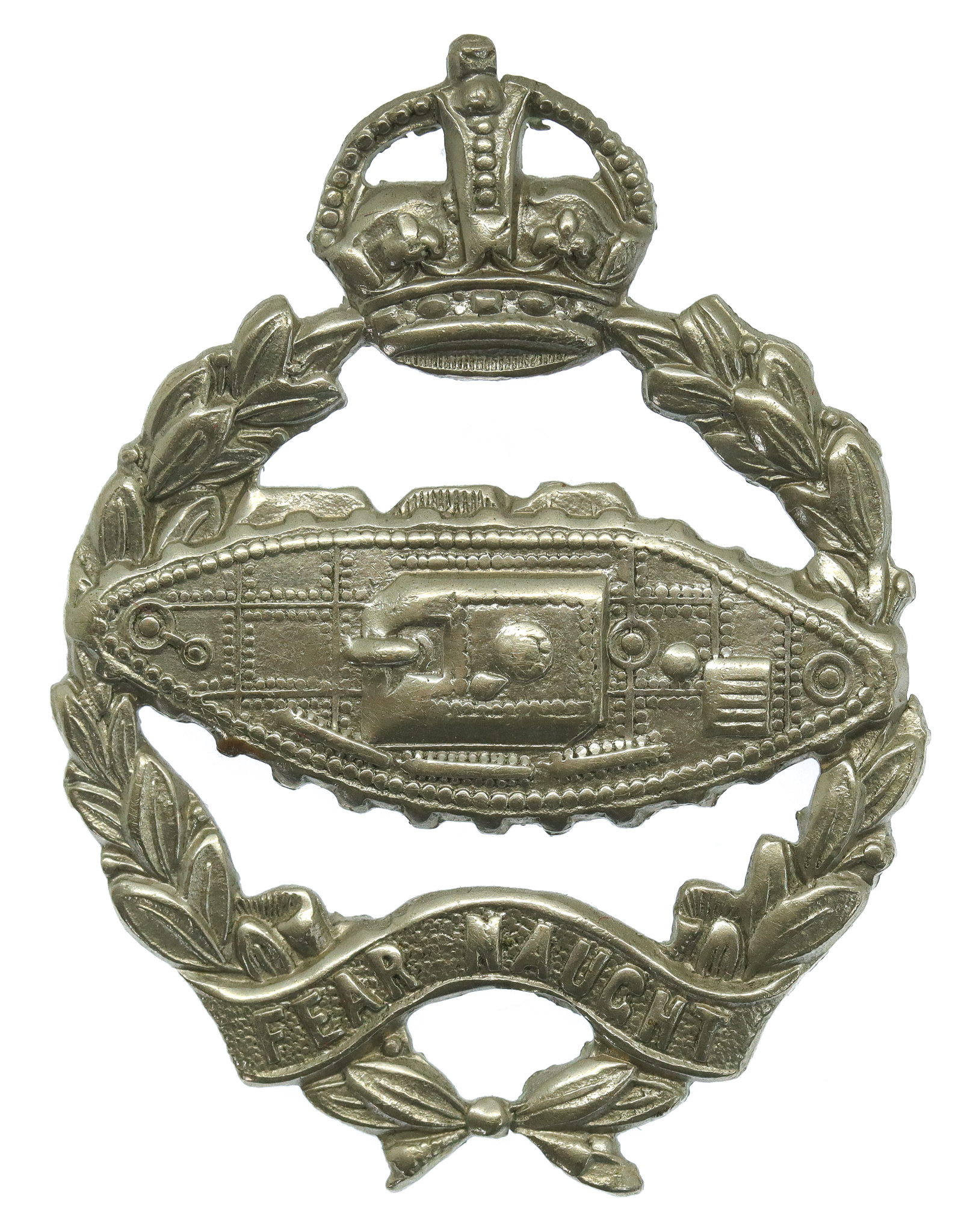 Royal Tank Regiment Cap Badge - King's Crown