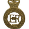 EIIR Household Cavalry Brass Cap Badge