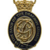 The Band of the Dragoon Guards Enamelled Cap Badge
